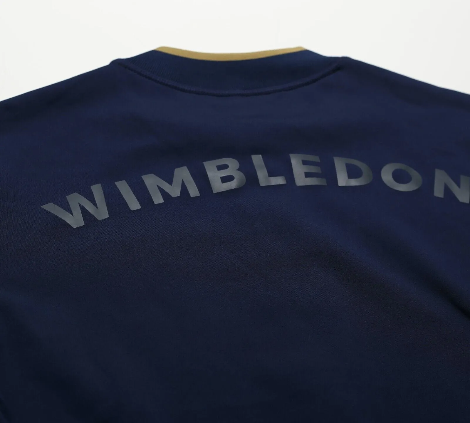 2022/23 WIMBLEDON Hummel Match Worn Football Track Top (M) FOOTBALL MANAGER