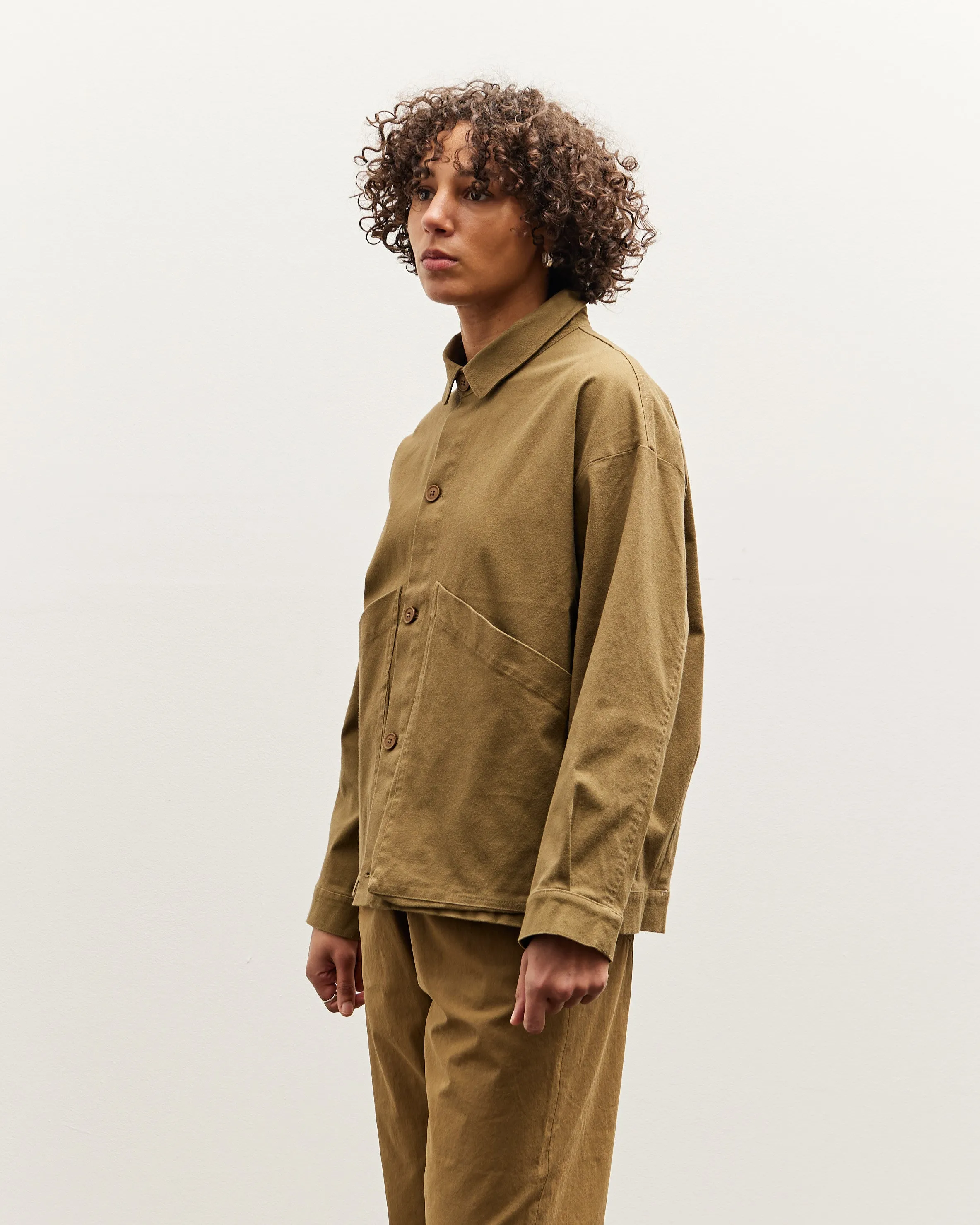 7115 Panel Pocket Shirt Jacket, Kelp