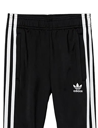 adidas Originals unisex child Adicolor Superstar Tracksuit, Black/White, XX-Small US