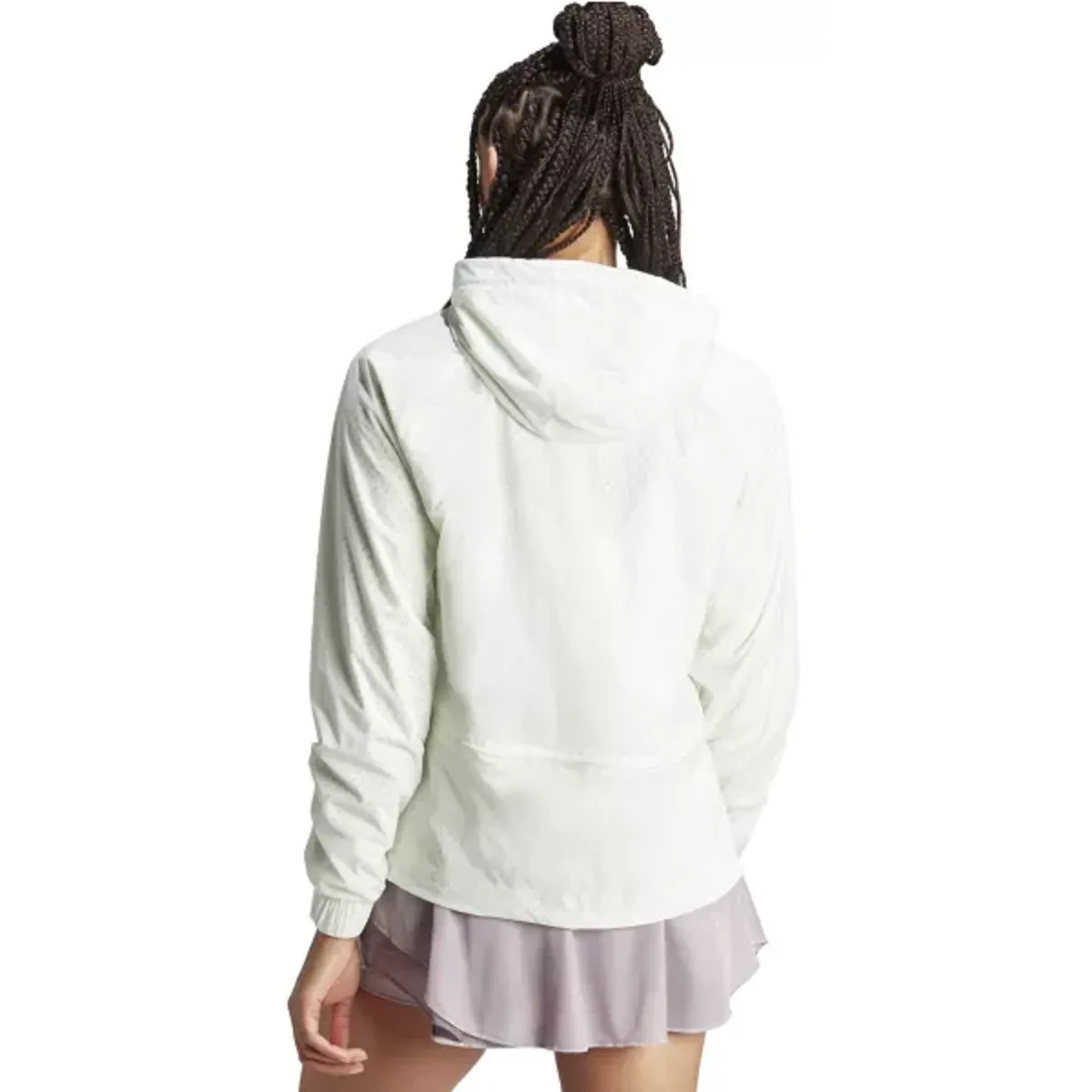 adidas Women's Semi Transparent Full-Zip Tennis Jacket