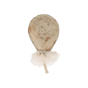 Alja Clip | Balloon | Cream Metallic Suede