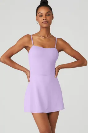 Alosoft Courtside Tennis Dress - Violet Skies