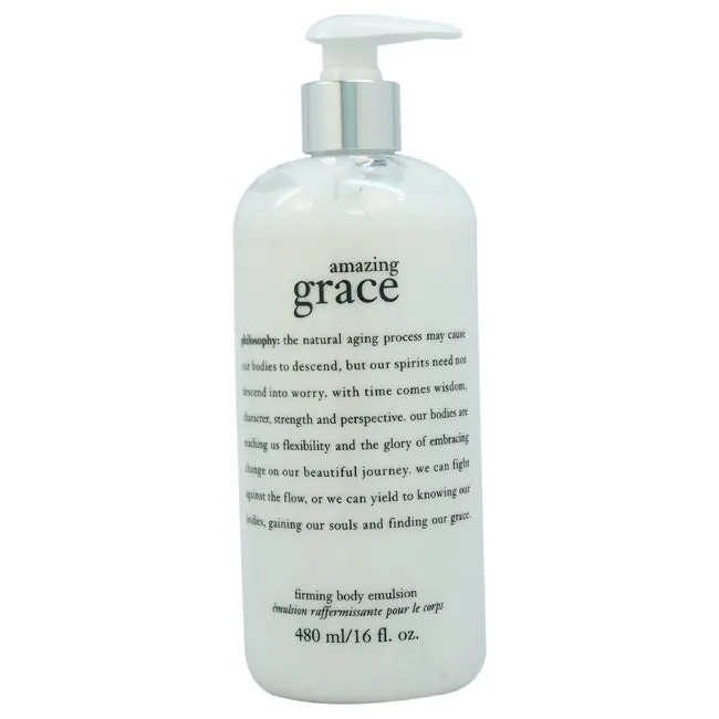 Amazing Grace Firming Body Emulsion by Philosophy for Unisex - 16 oz Body Emulsion