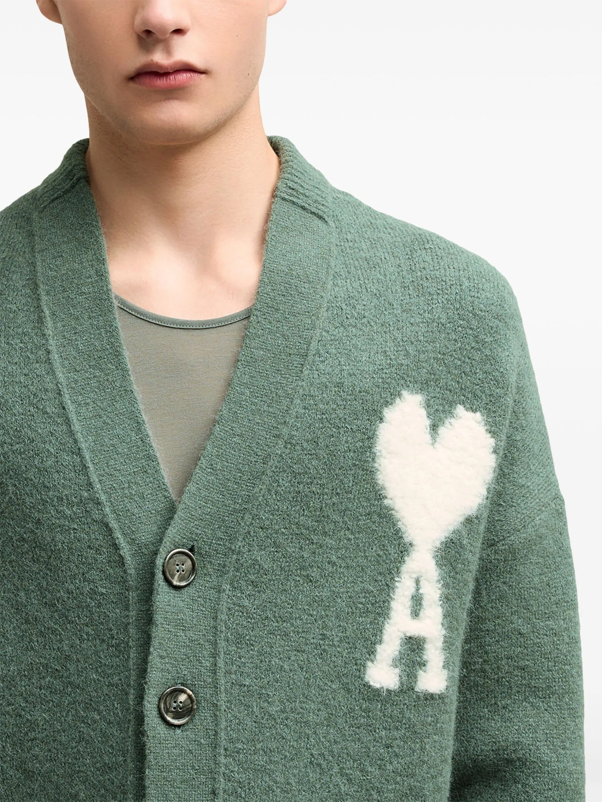 AMI - ADC Cardigan Antique Clay