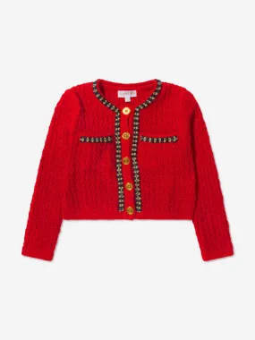 Angels Face Girls Bonheur Knitted Cardigan