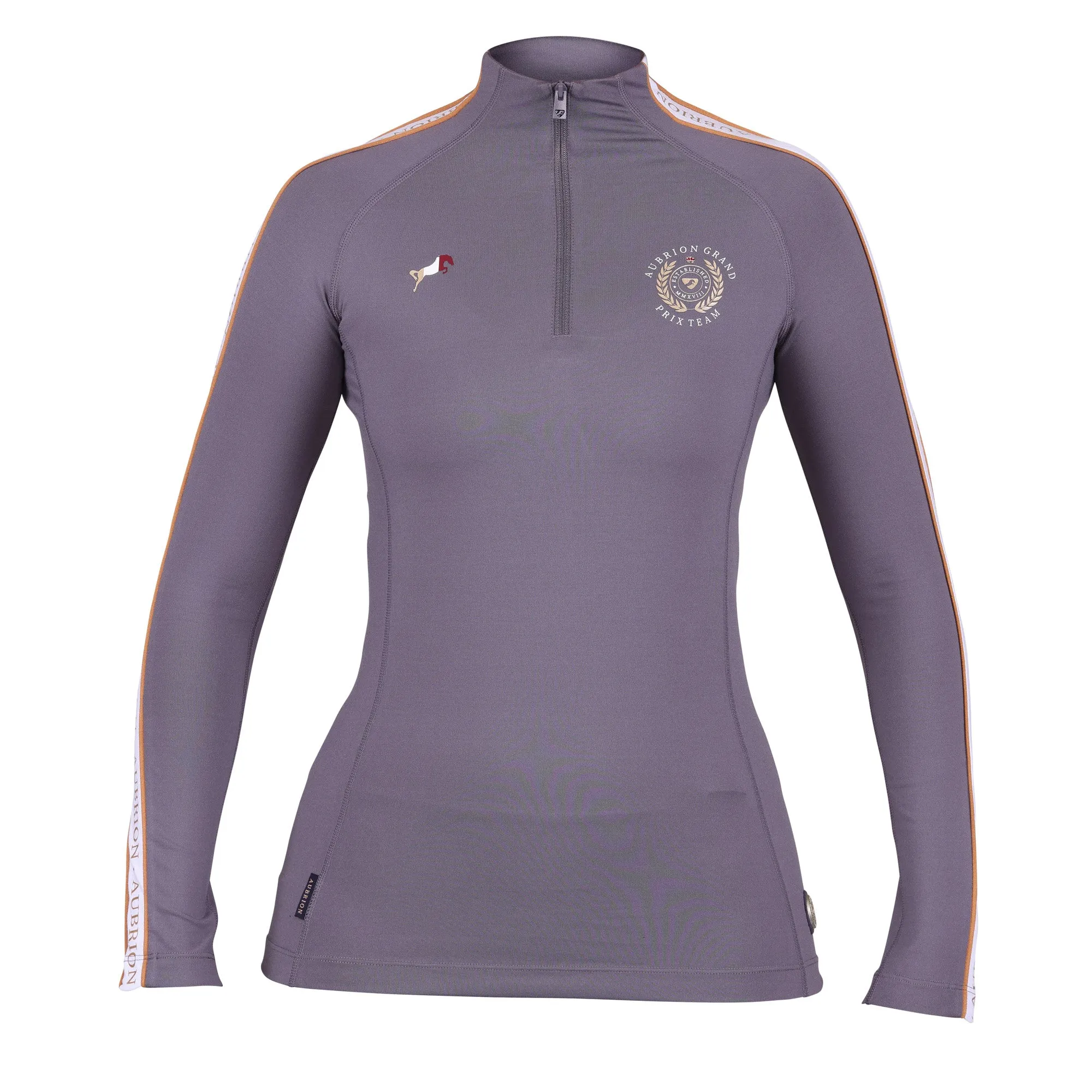 Aubrion Ladies Team Winter Base Layer - Grey