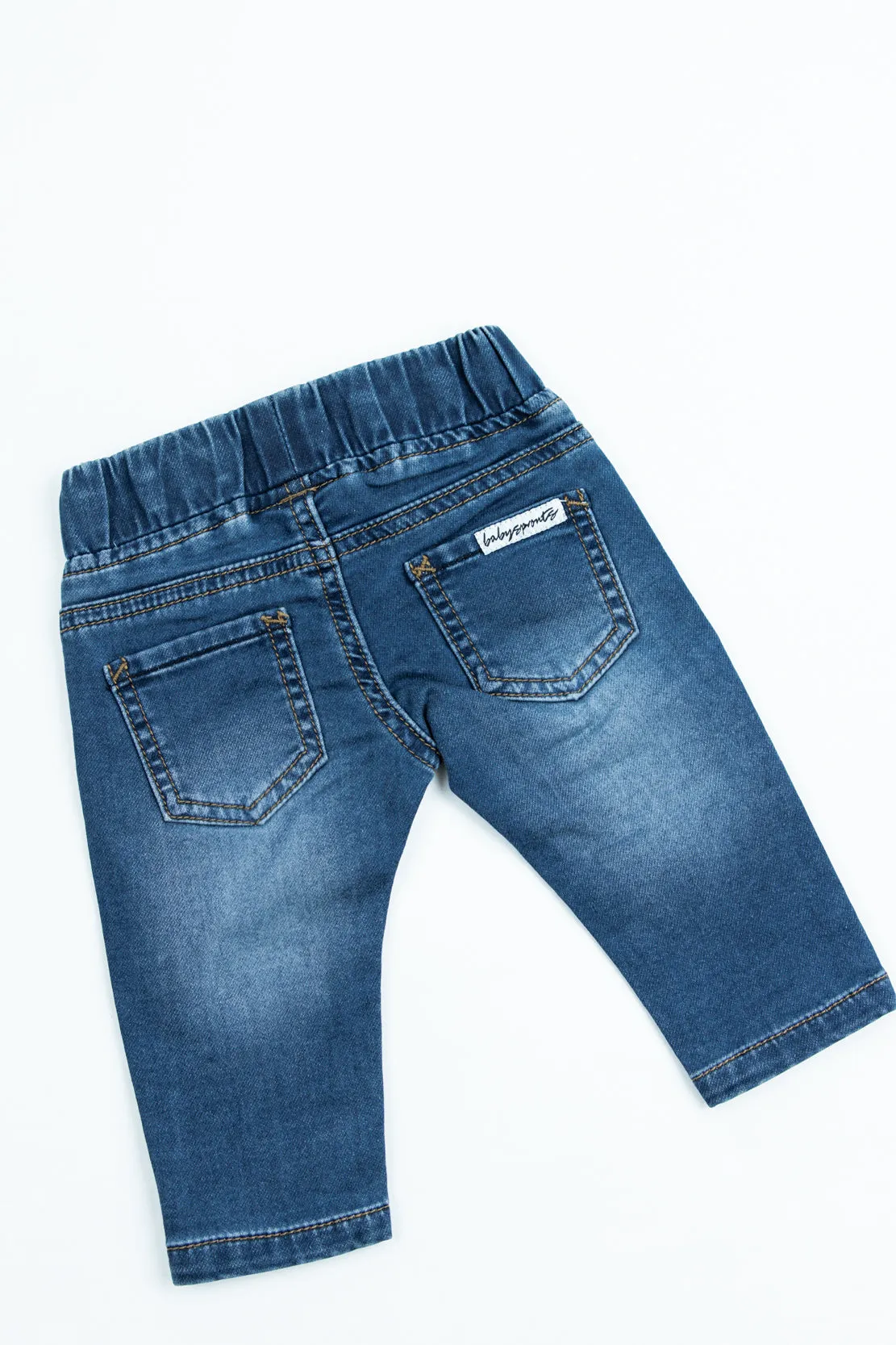 Babysprouts Denim Jeans | Mid Blue Wash