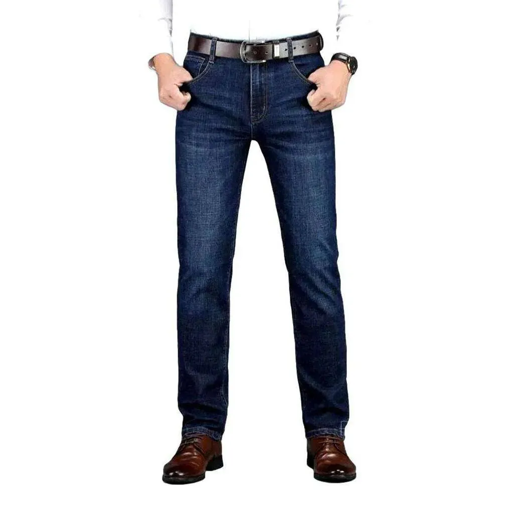 Business casual dark men's jeans