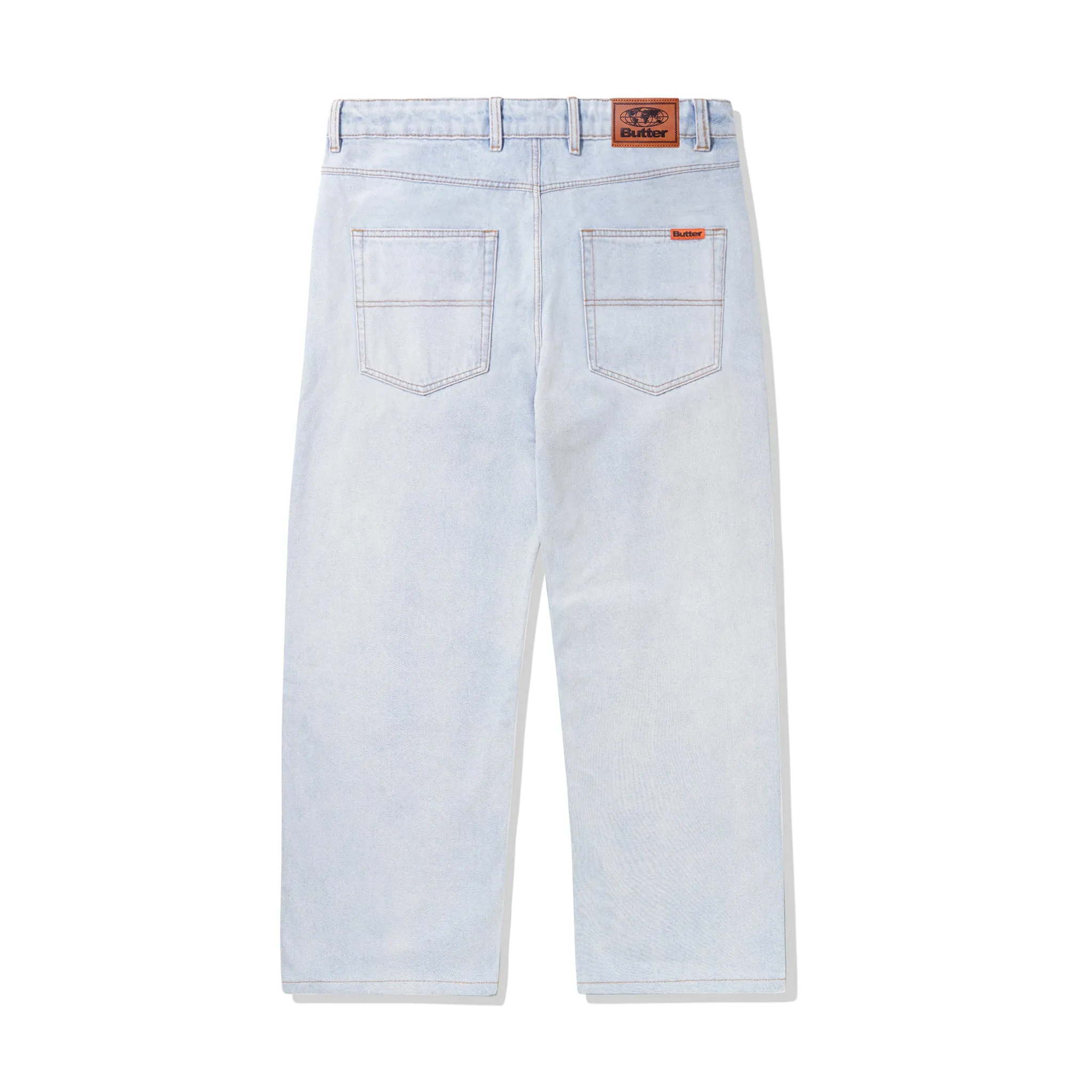 Butter Goods Relaxed Denim Jeans Light Blue