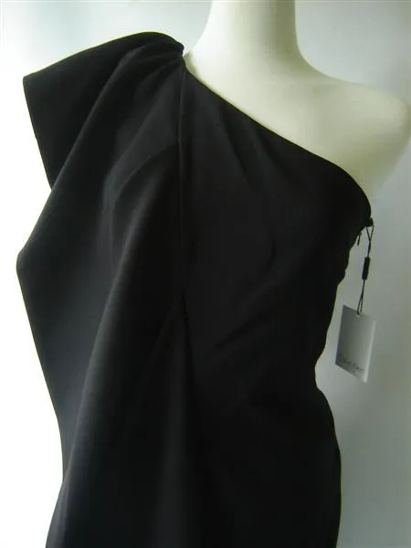 Calvin Klein Black Asymmetric Dress