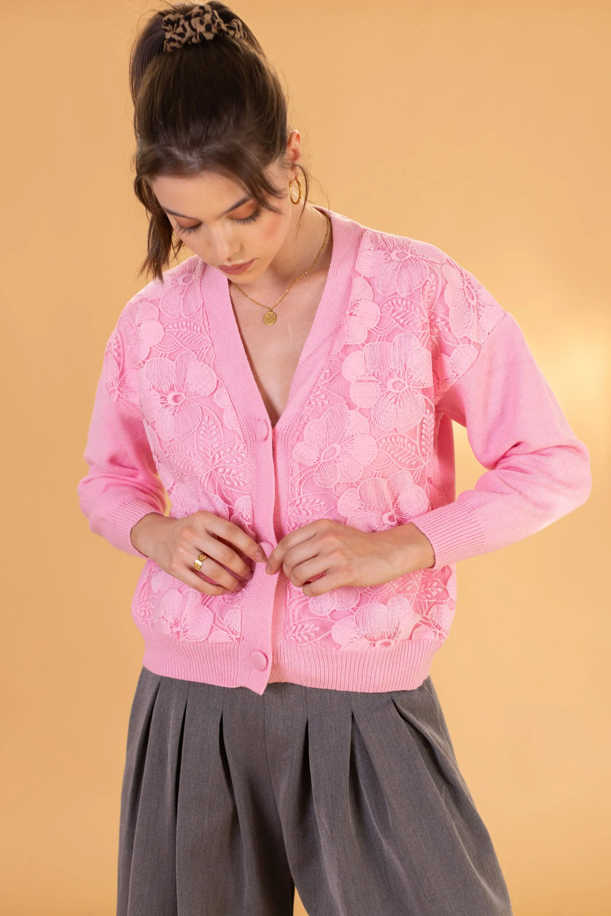 Cardigan Savoir Pink