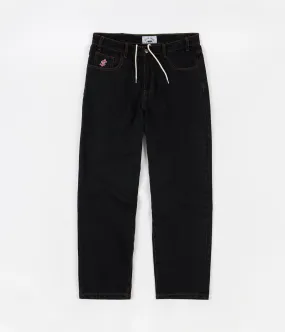 Cash Only Baggy Denim Jeans - Washed Black