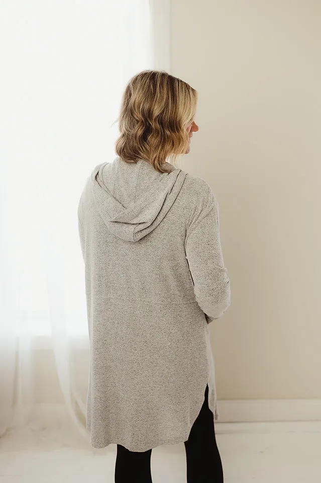 Casual Hooded Cardigan