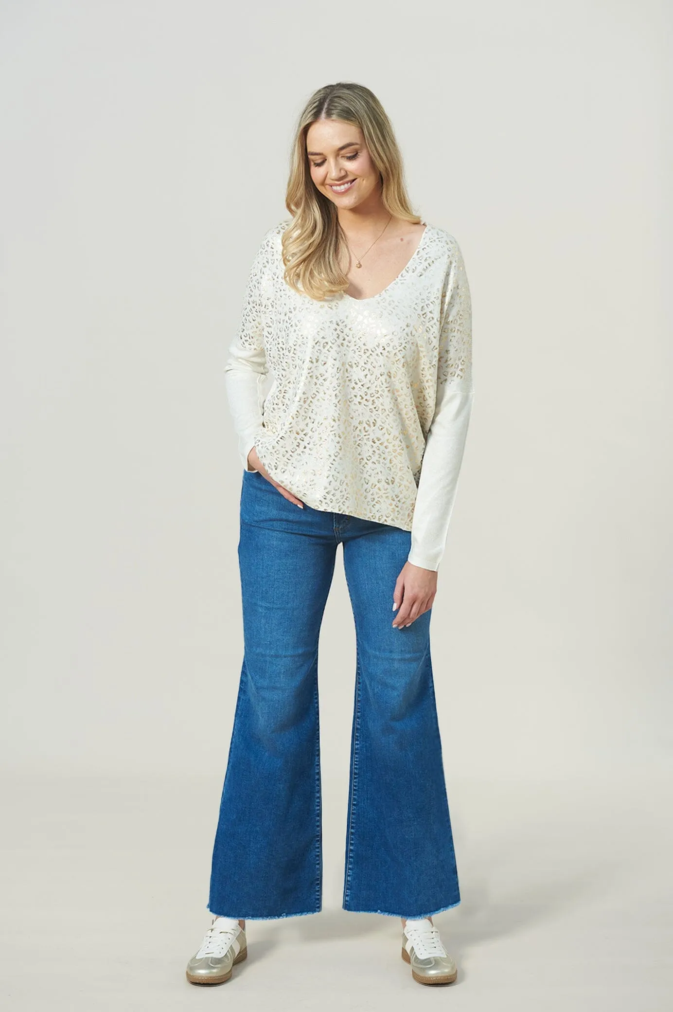 Colette Wide Leg Denim Jeans