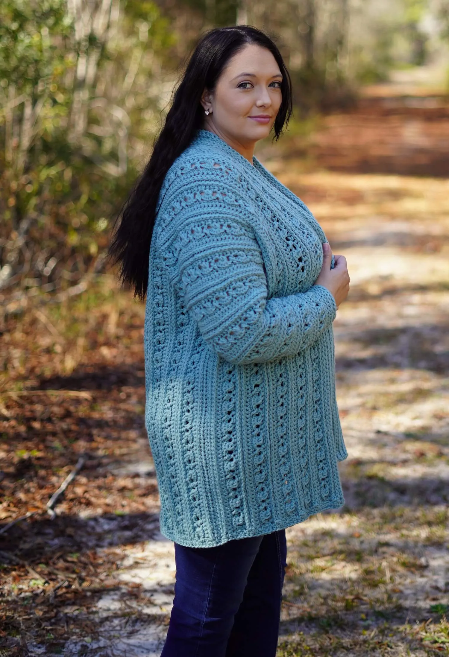 Crochet Kit - The Royal Cardigan