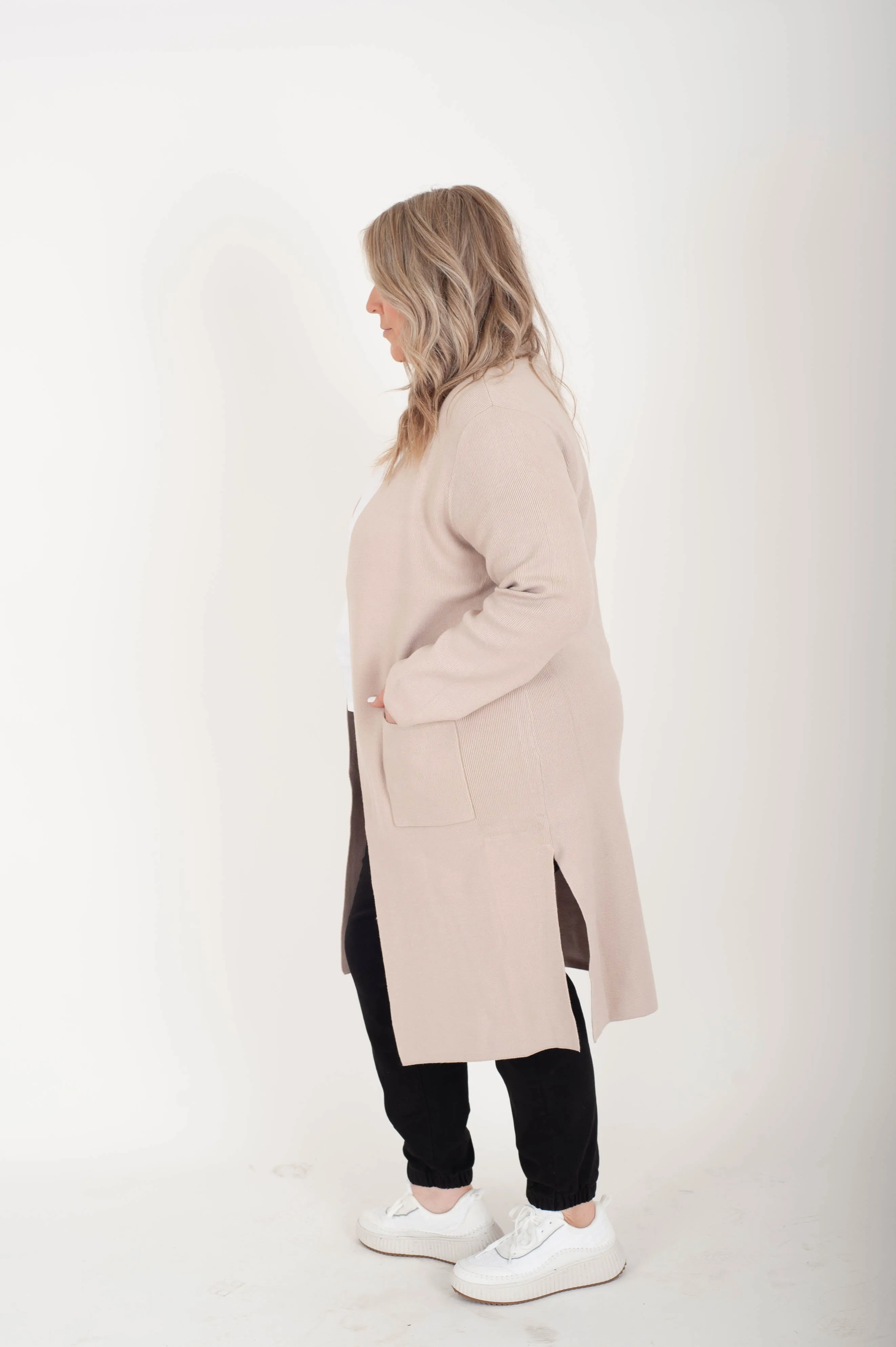 Curvy Birdie Longline Cardigan