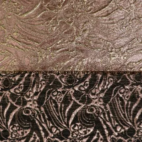 Deadstock Cotton Jacquard - Gold Art Deco - SALE