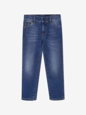 Dolce & Gabbana Boys Midwash Denim Jeans