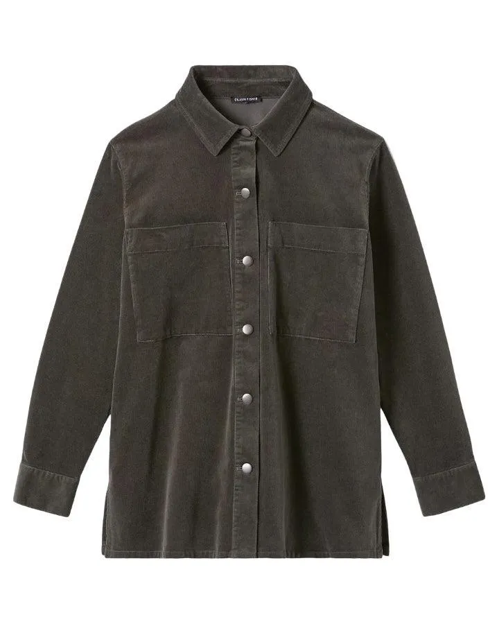 Eileen Fisher Corduroy Shirt Jacket