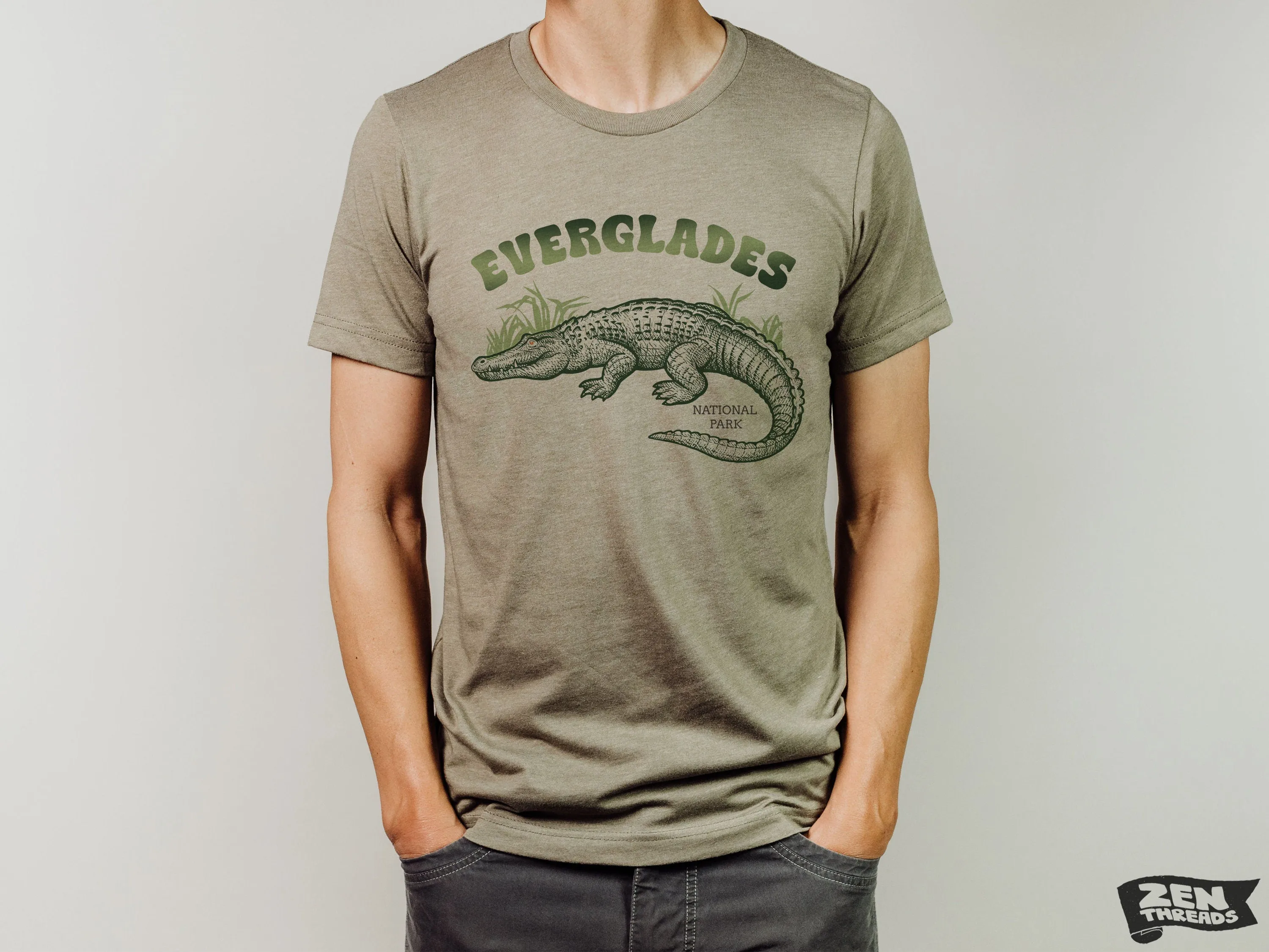 Everglades National Park Unisex T-Shirt - Bella Canvas - Florida Wetlands Tee