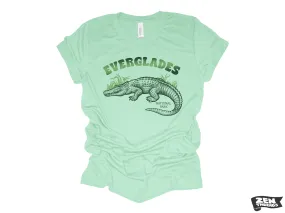 Everglades National Park Unisex T-Shirt - Bella Canvas - Florida Wetlands Tee