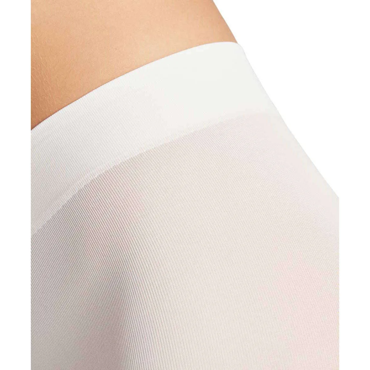 Falke Pure Matt 50 Denier Capri Leggings - White