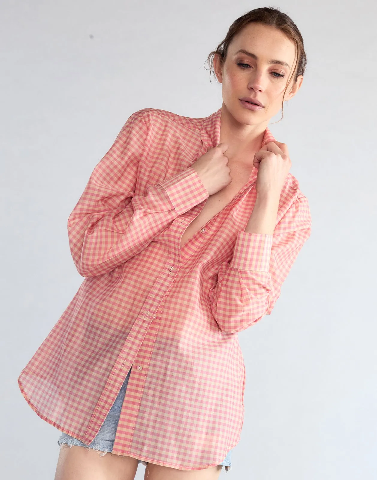 Geneva Silk Cotton Shirt