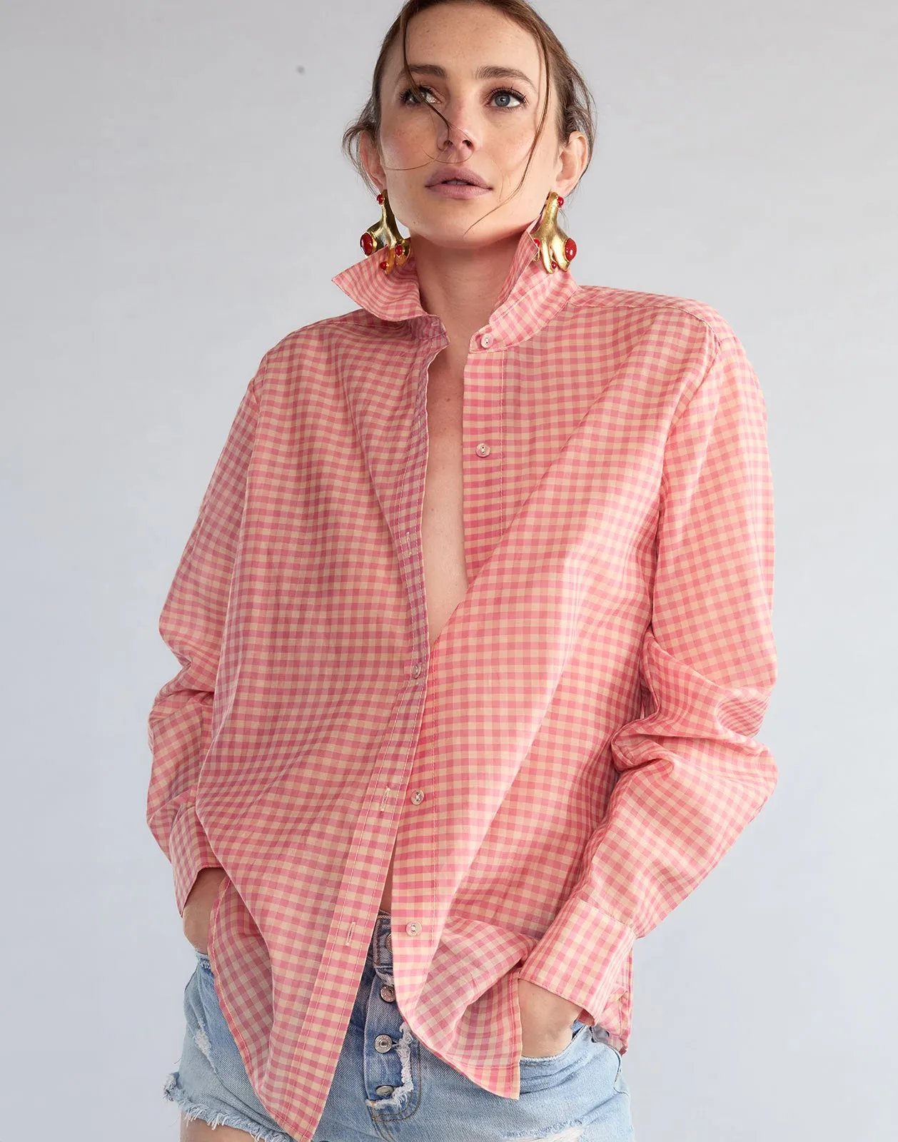 Geneva Silk Cotton Shirt