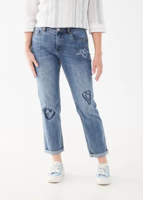 Girlfriend Ankle Jeans