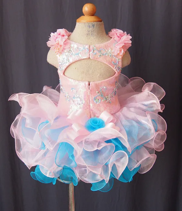 Glitz Infant/toddler/baby/children/kids Girl's Pageant Dress 1~4T G101-1