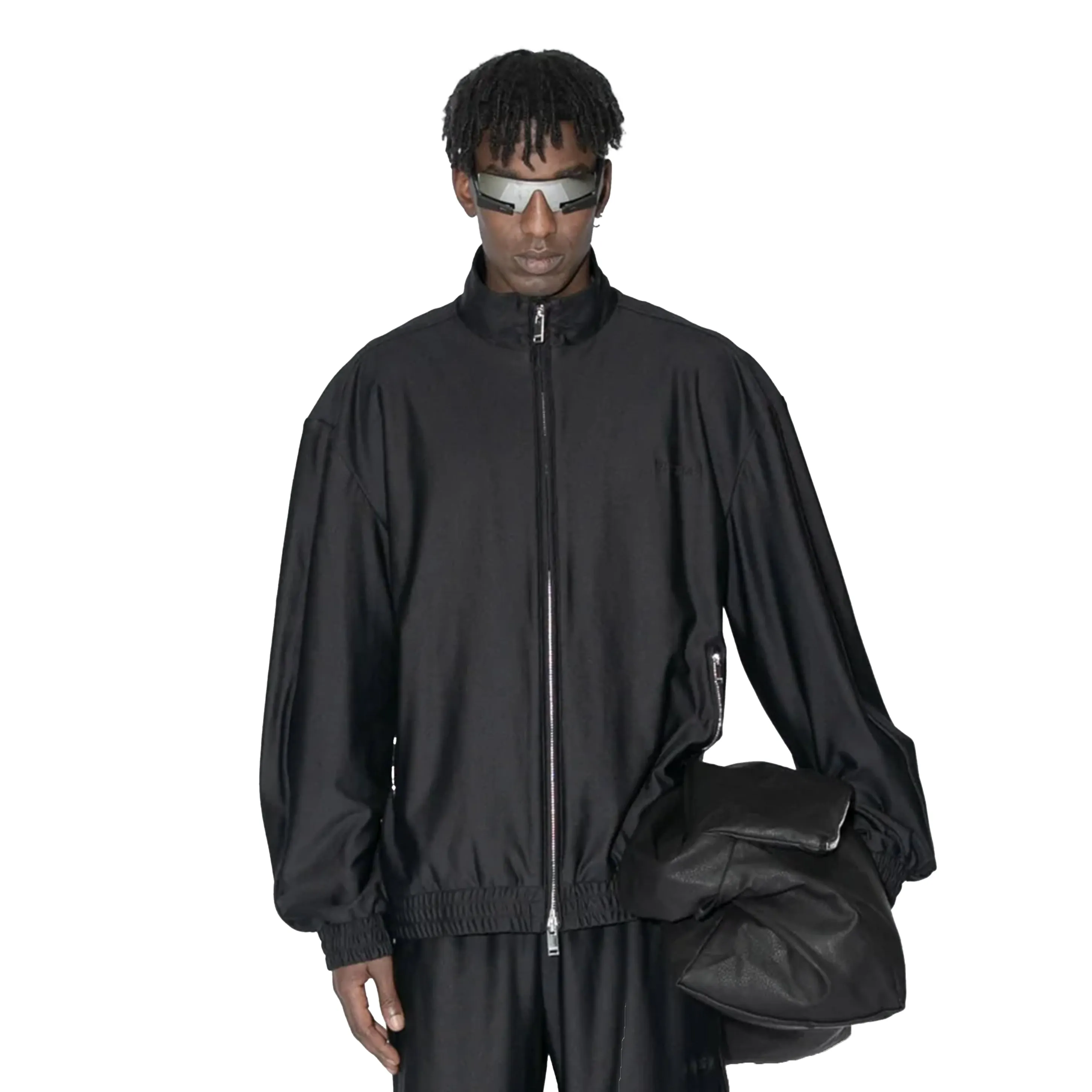 Han Kjøbenhavn Oversized Track Jacket - Black