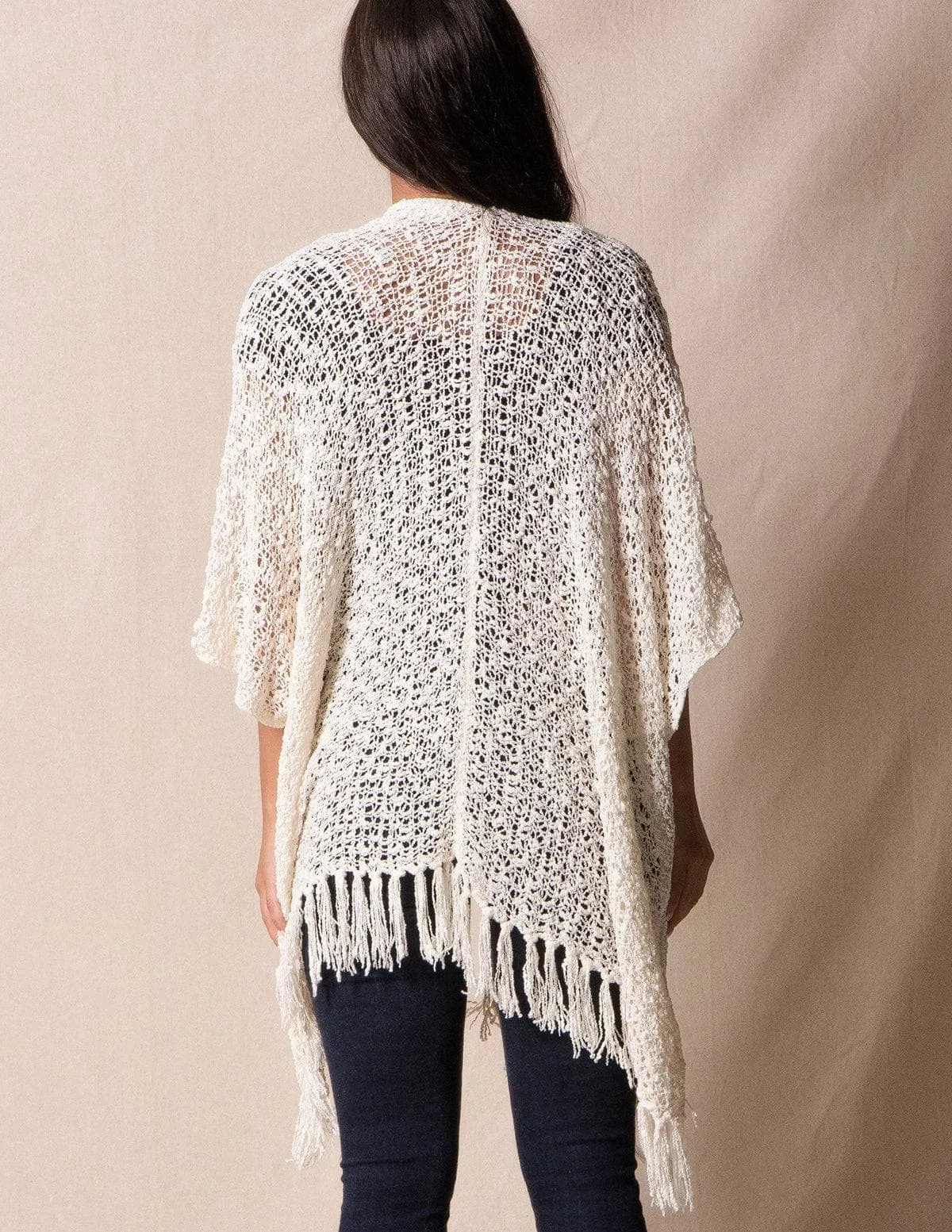 Handwoven Riva Poncho Wrap