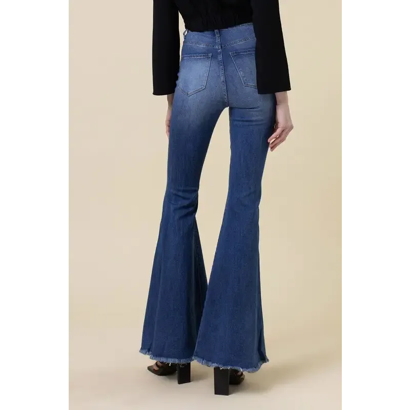 High Rise Flare Jeans