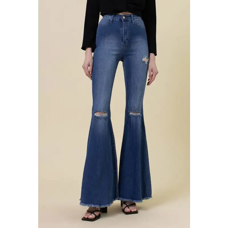 High Rise Flare Jeans