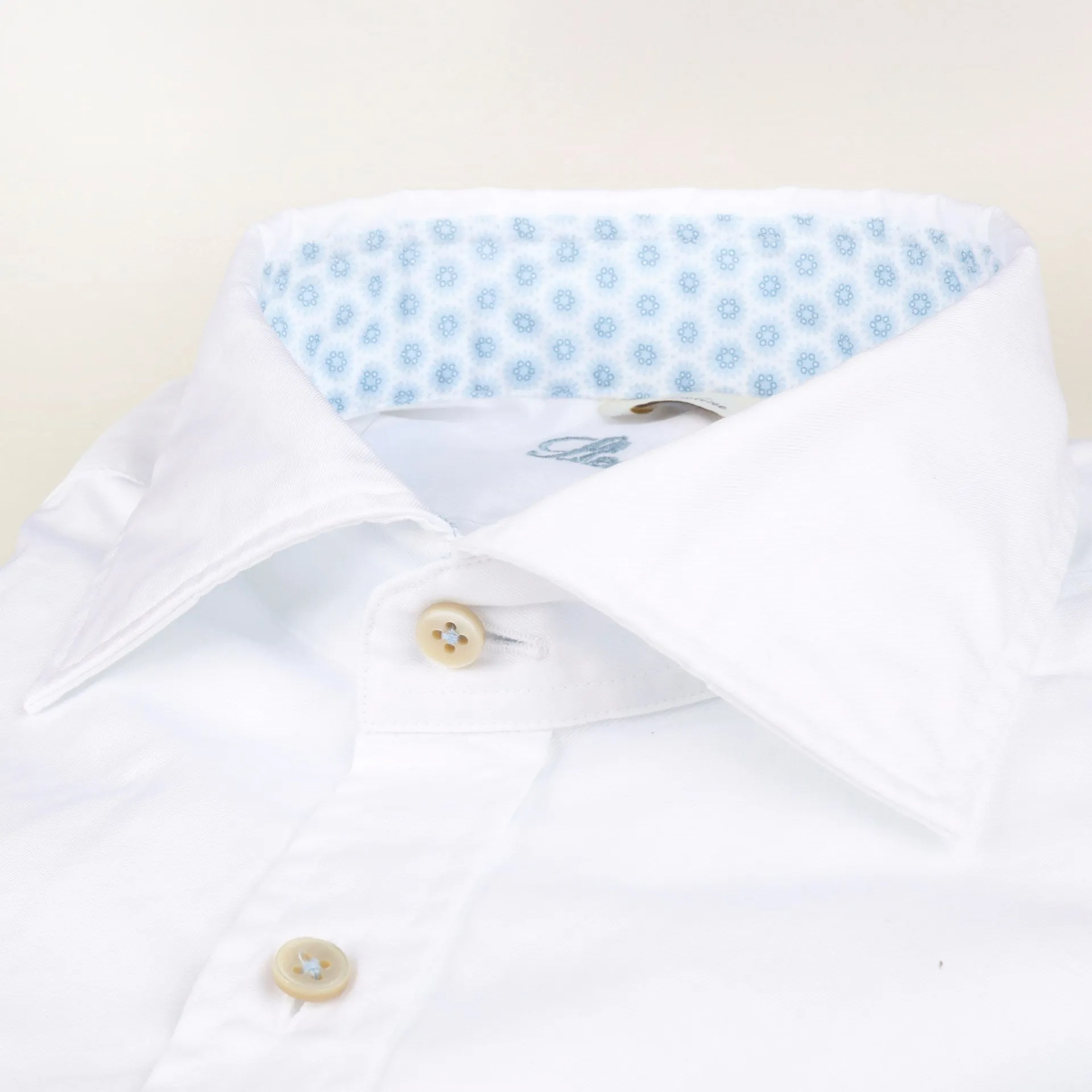 ID30477-Stentroms White Washed Cotton Shirt