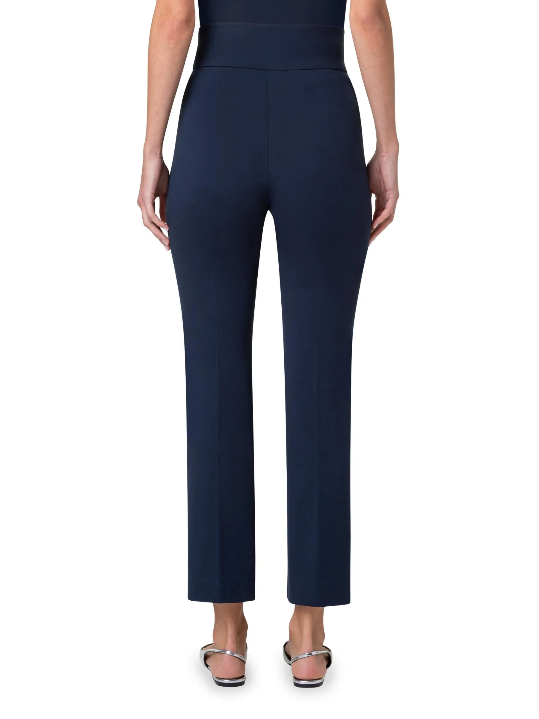 Ink Maxine High Waist Signature Jersey Trousers