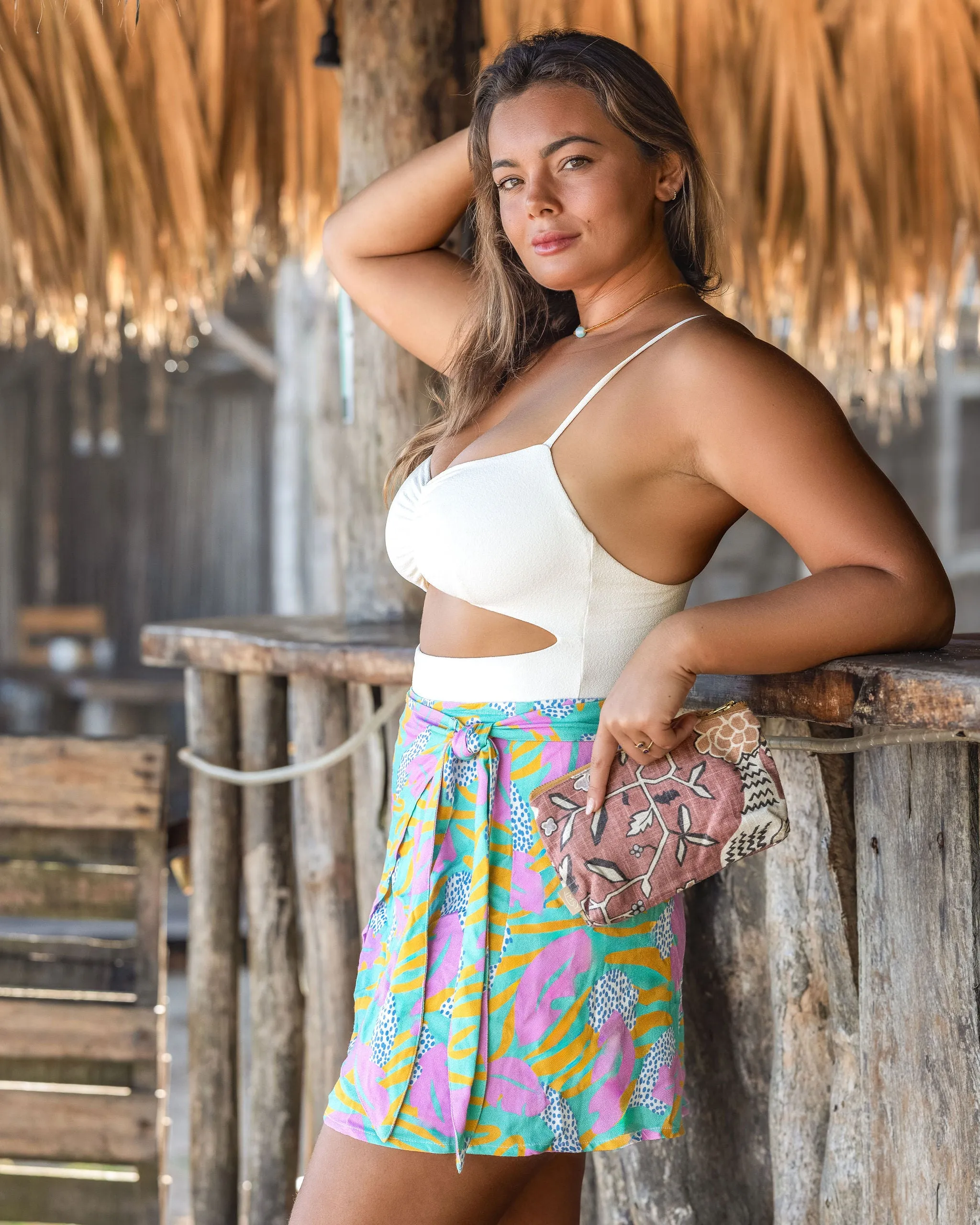 Isla Wrap Skirt - Wild Thing