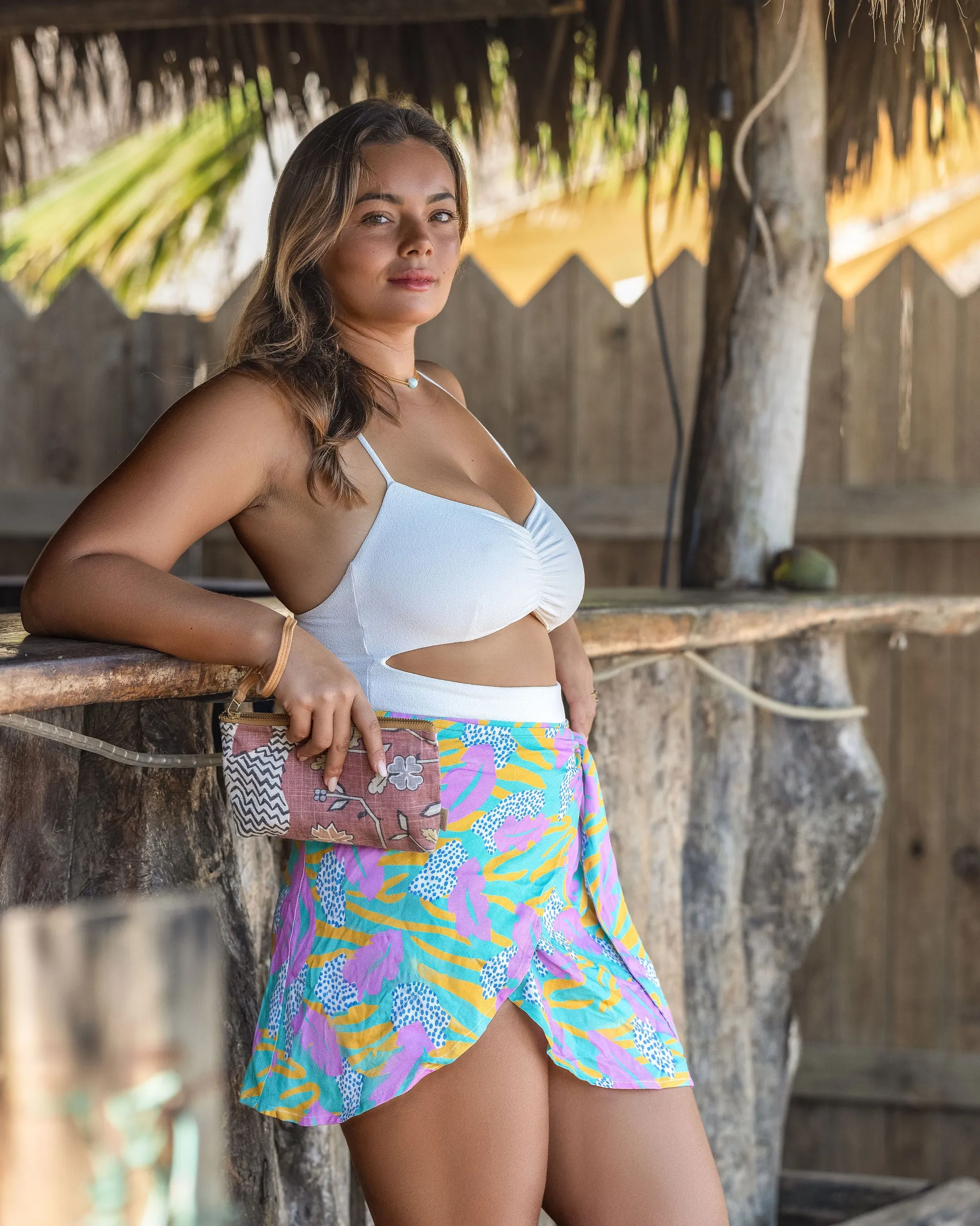 Isla Wrap Skirt - Wild Thing