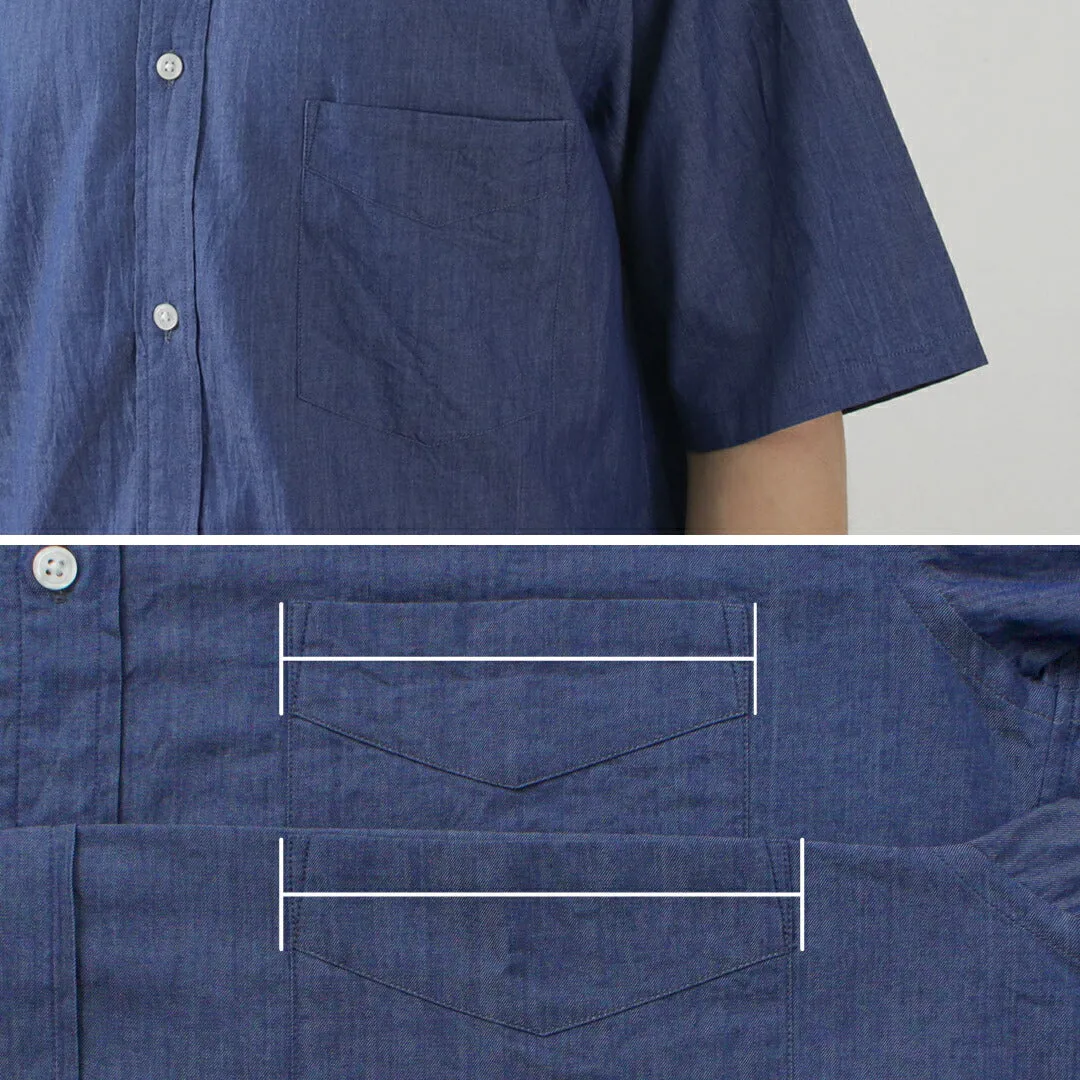 JAPAN BLUE JEANS / 3oz denim short sleeve shirt