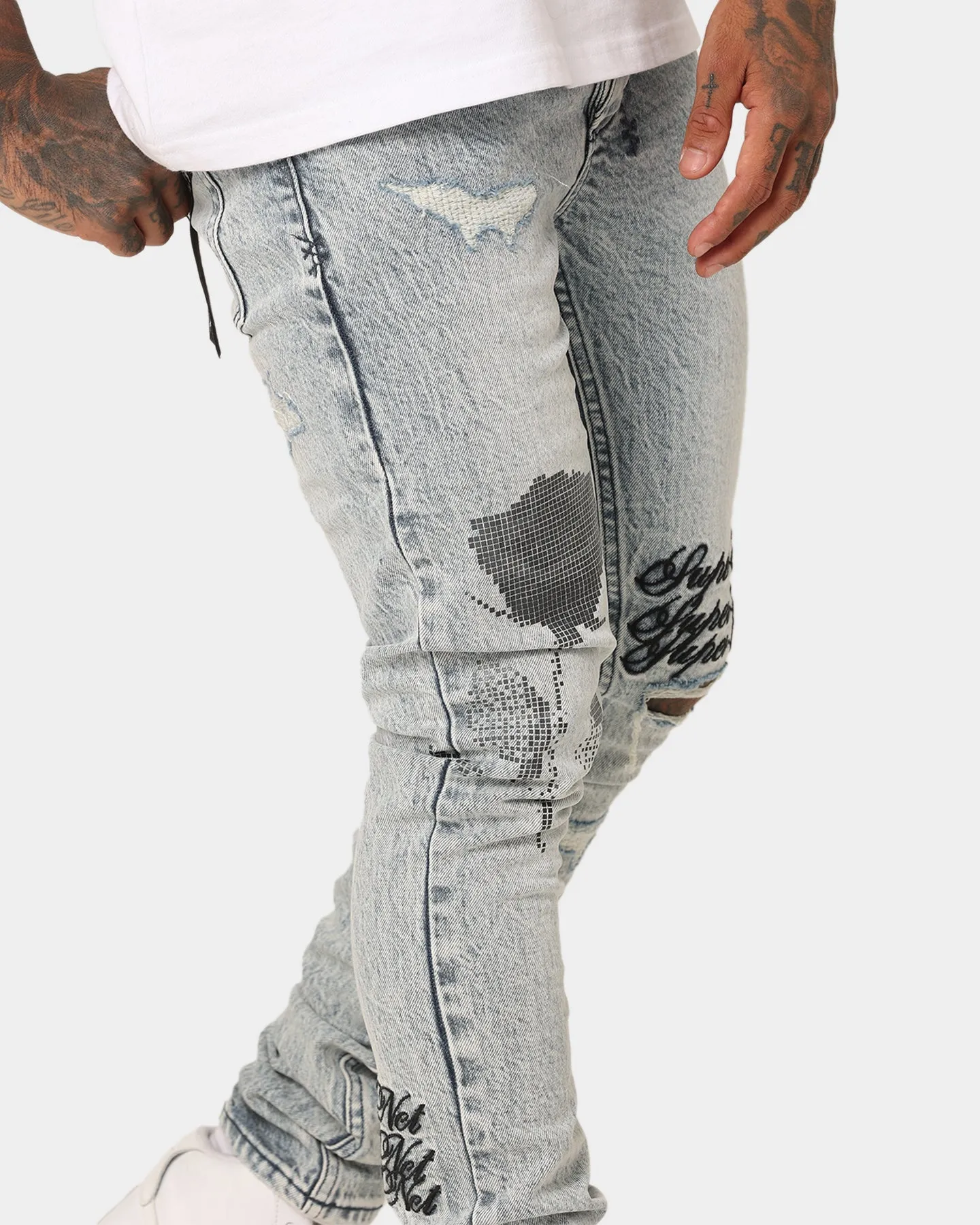 Ksubi Van Winkle Pixel Oktane Jeans Denim