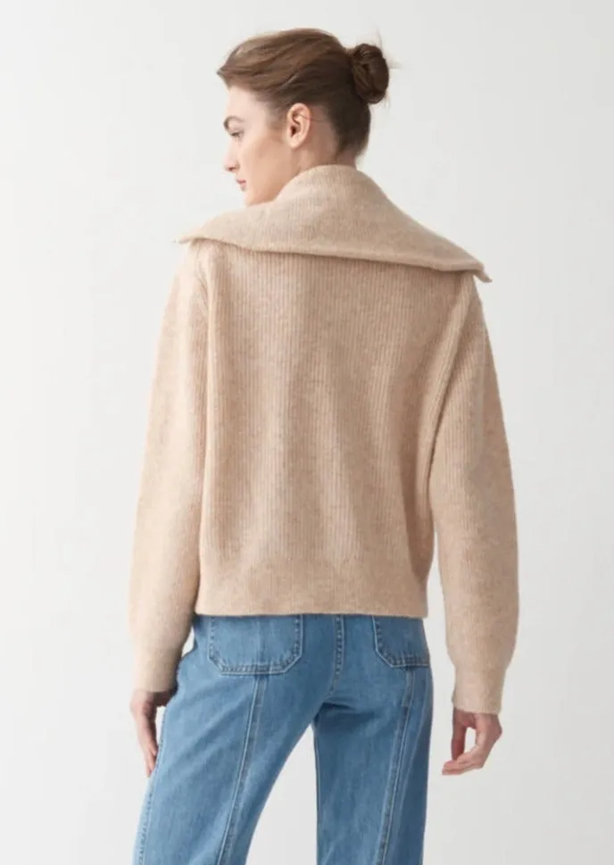 Ledger Cardigan Sand