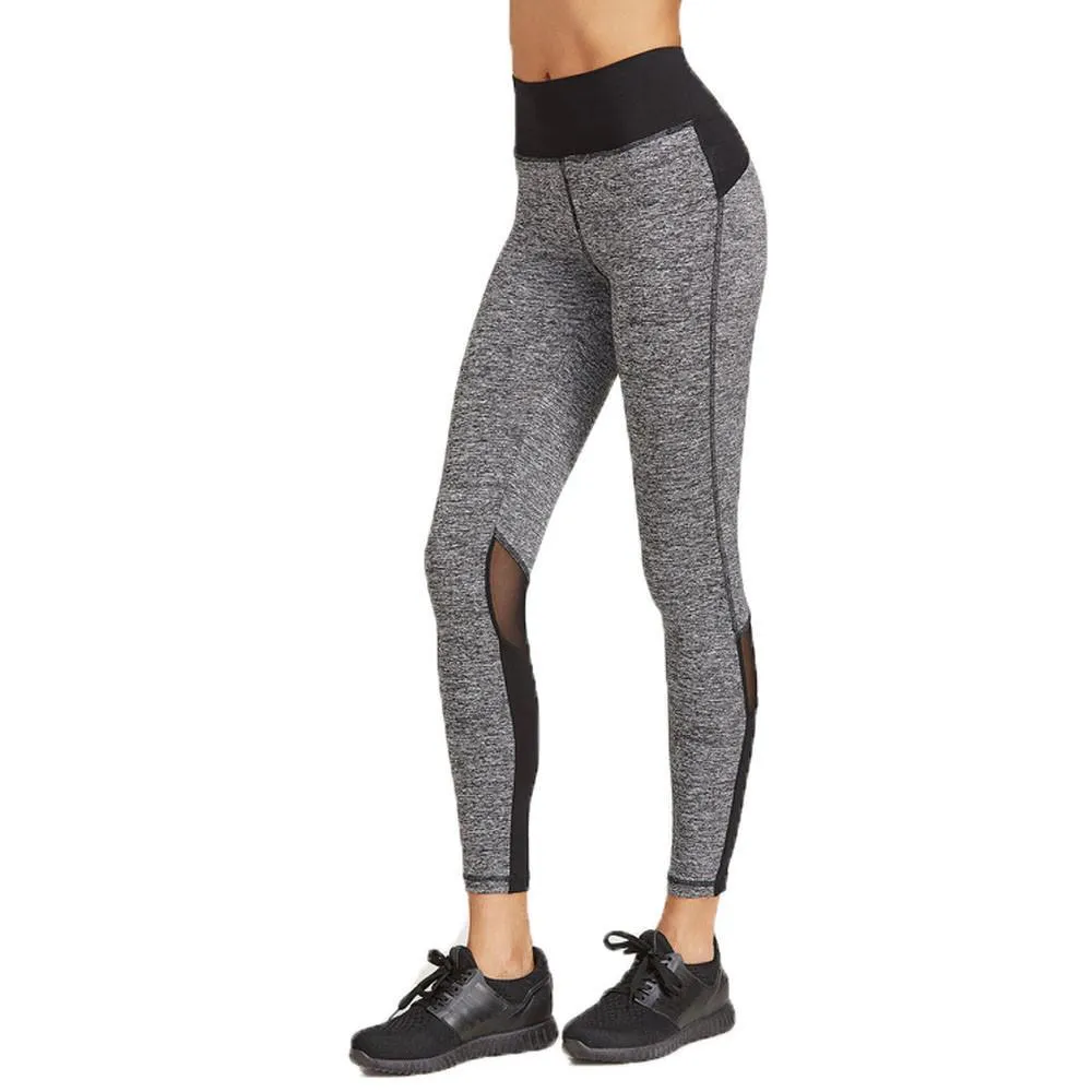 Legging maille découpé