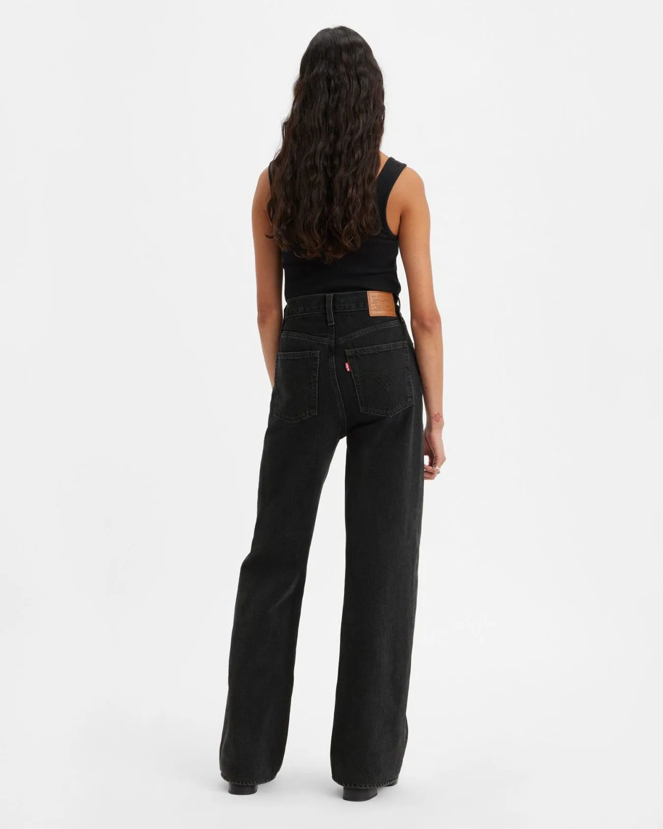 Levi's® Womens Ribcage Wide Leg Jeans - Rosie Posie