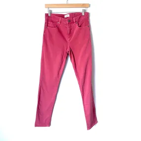 LOFT Light Red Modern Skinny Crop Jeans- Size 28 (Inseam 28”)