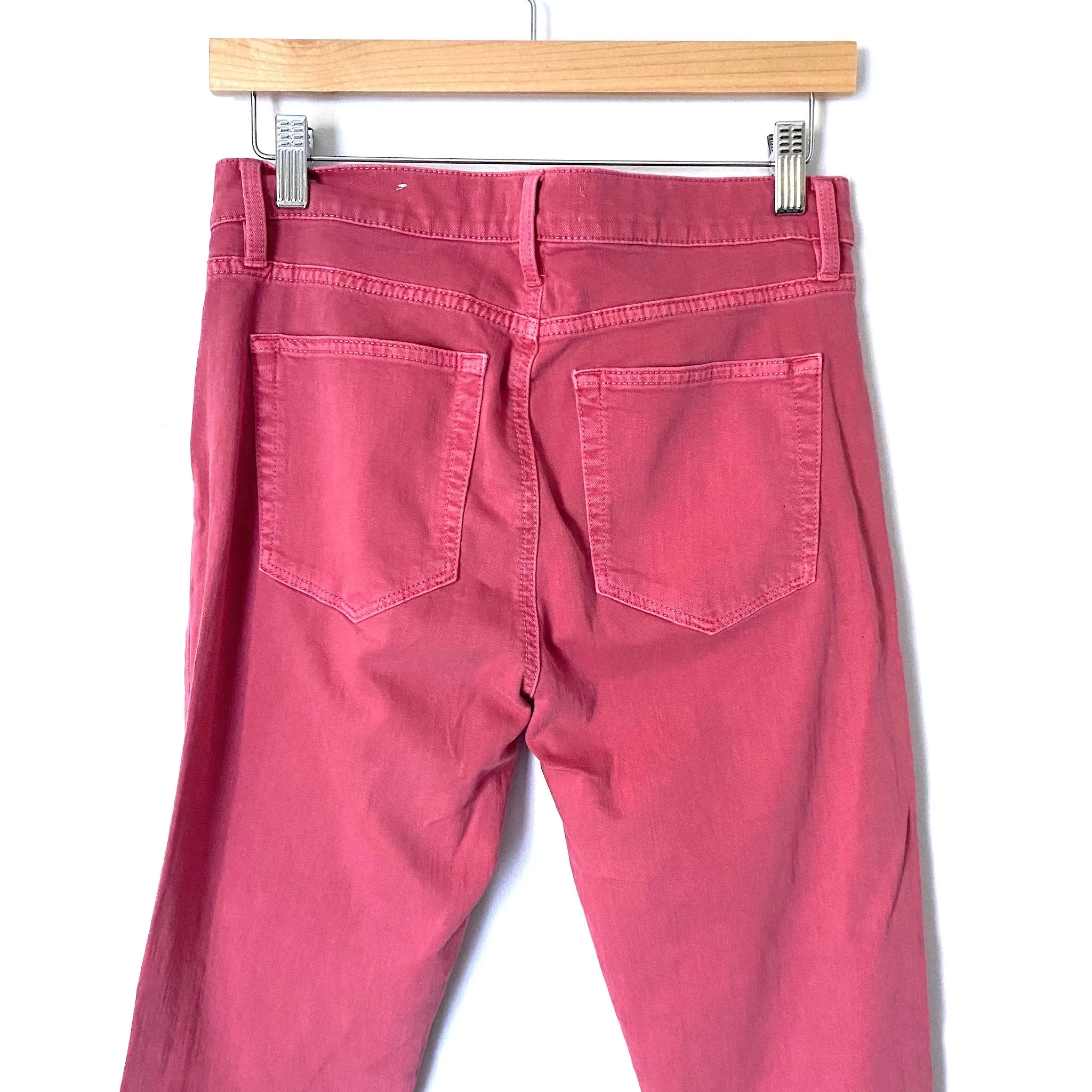 LOFT Light Red Modern Skinny Crop Jeans- Size 28 (Inseam 28”)