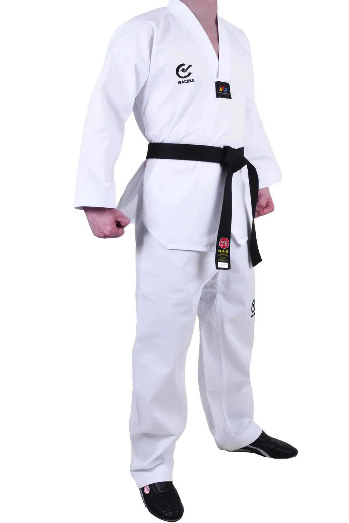 MAR-032B | White WT Approved Taekwondo Uniform