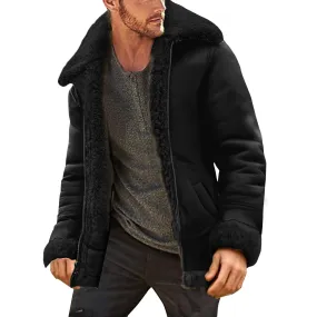 Men's Winter Plush Coat