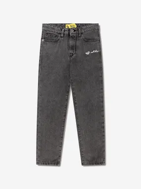 Off-White Boys OW Script Denim Jeans