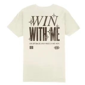 Outrank "Win With Me" Tee (Vintage White)