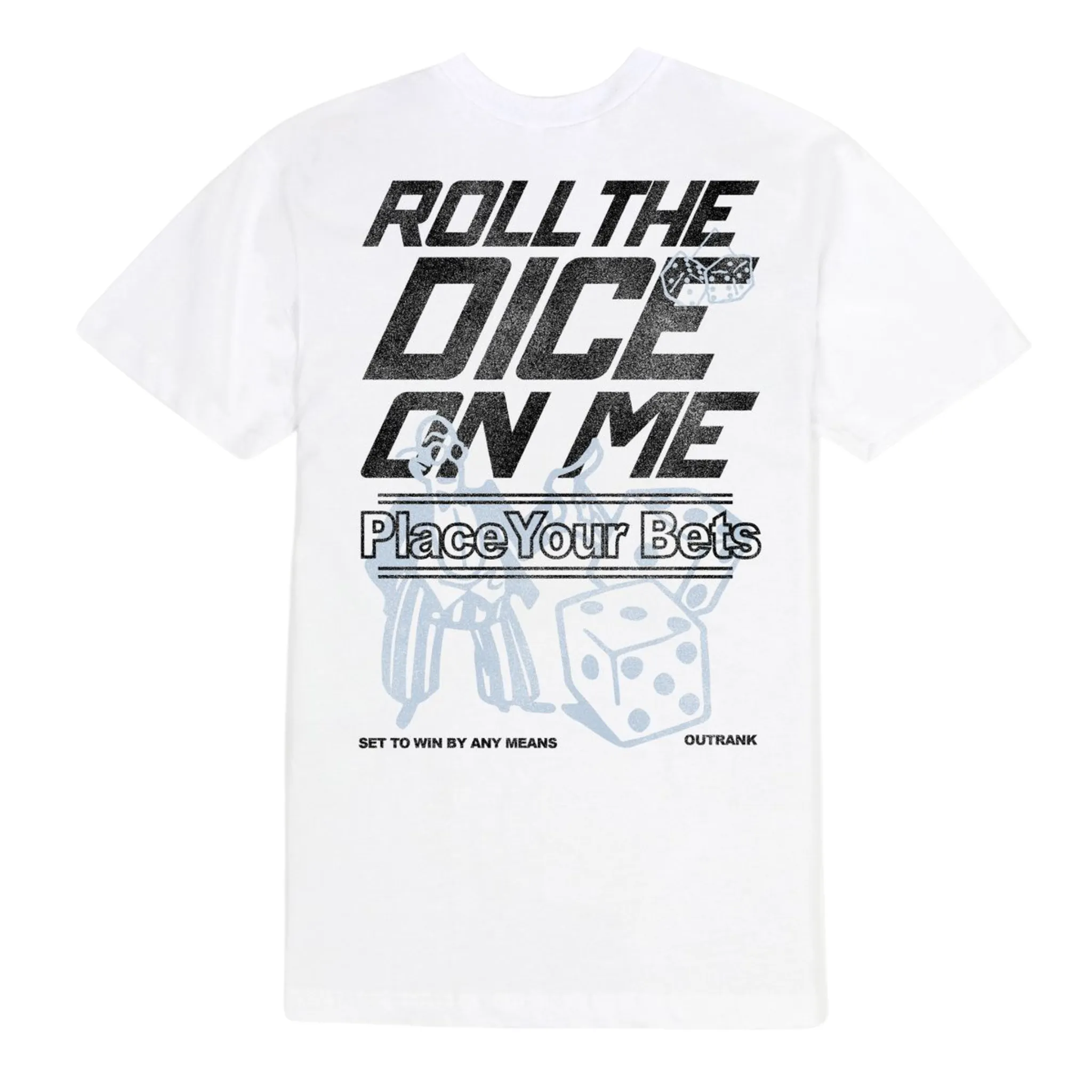 Outrank Roll The Dice Tee (White)